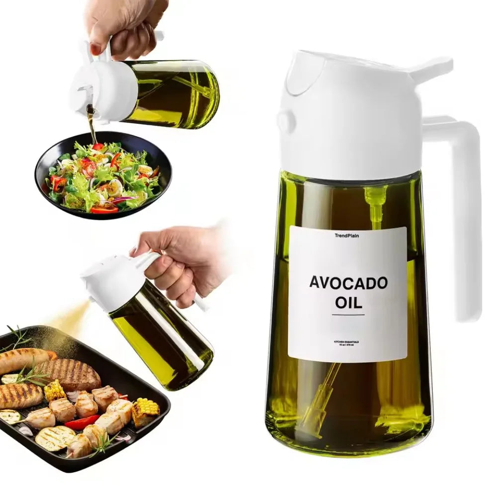 Light Blocking Dark Oil Sprayer | UV Protective Bottle
