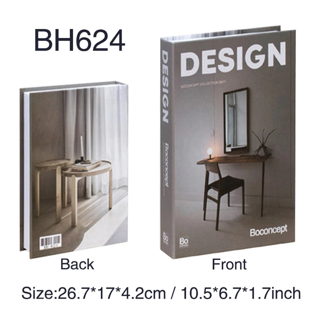 Design book with 'Boconcept' branding on a white background